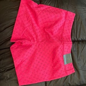 Hot pink cute shorts